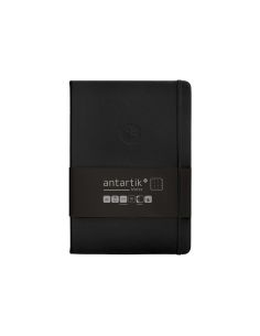 Cuaderno Con Gomilla Antartik Notes Tapa Dura A5 Hojas Puntos Negro 100 Hojas 80 Gr Fsc 2
