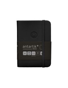 Cuaderno Con Gomilla Antartik Notes Tapa Dura A7 Hojas Lisas Negro 80 Hojas 80 Gr Fsc 2