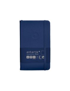 Cuaderno Con Gomilla Antartik Notes Tapa Dura A6 Hojas Lisas Azul Marino 100 Hojas 80 Gr Fsc 2