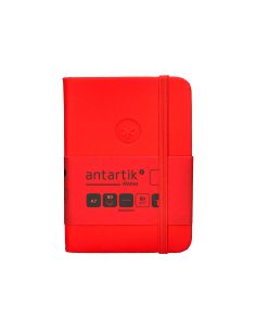 Cuaderno Con Gomilla Antartik Notes Tapa Dura A7 Hojas Lisas Rojo 80 Hojas 80 Gr Fsc 2