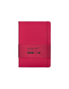 Cuaderno Con Gomilla Antartik Notes Tapa Dura A5 Hojas Lisas Burdeos 100 Hojas 80 Gr Fsc 2