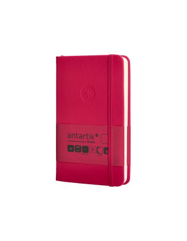 Cuaderno Con Gomilla Antartik Notes Tapa Dura A6 Hojas Lisas Burdeos 100 Hojas 80 Gr Fsc
