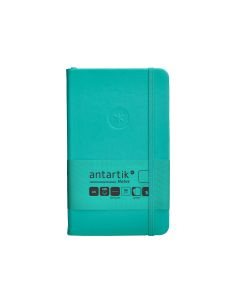Cuaderno Con Gomilla Antartik Notes Tapa Dura A6 Hojas Lisas Turquesa 100 Hojas 80 Gr Fsc 2