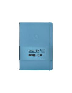 Cuaderno Con Gomilla Antartik Notes Tapa Dura A5 Hojas Rayas Azul Claro 100 Hojas 80 Gr Fsc 2