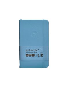 Cuaderno Con Gomilla Antartik Notes Tapa Dura A6 Hojas Lisas Azul Claro 100 Hojas 80 Gr Fsc 2