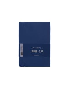 Cuaderno Con Gomilla Antartik Notes Tapa Blanda A5 Hojas Lisas Azul Marino 80 Hojas 80 Gr Fsc 2