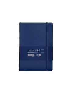 Cuaderno Con Gomilla Antartik Notes Tapa Blanda A5 Hojas Puntos Azul Marino 80 Hojas 80 Gr Fsc 2