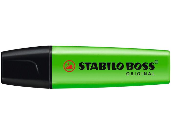Stabilo Marcador fluorescente Boss verde pastel 70/116 : : Oficina  y papelería